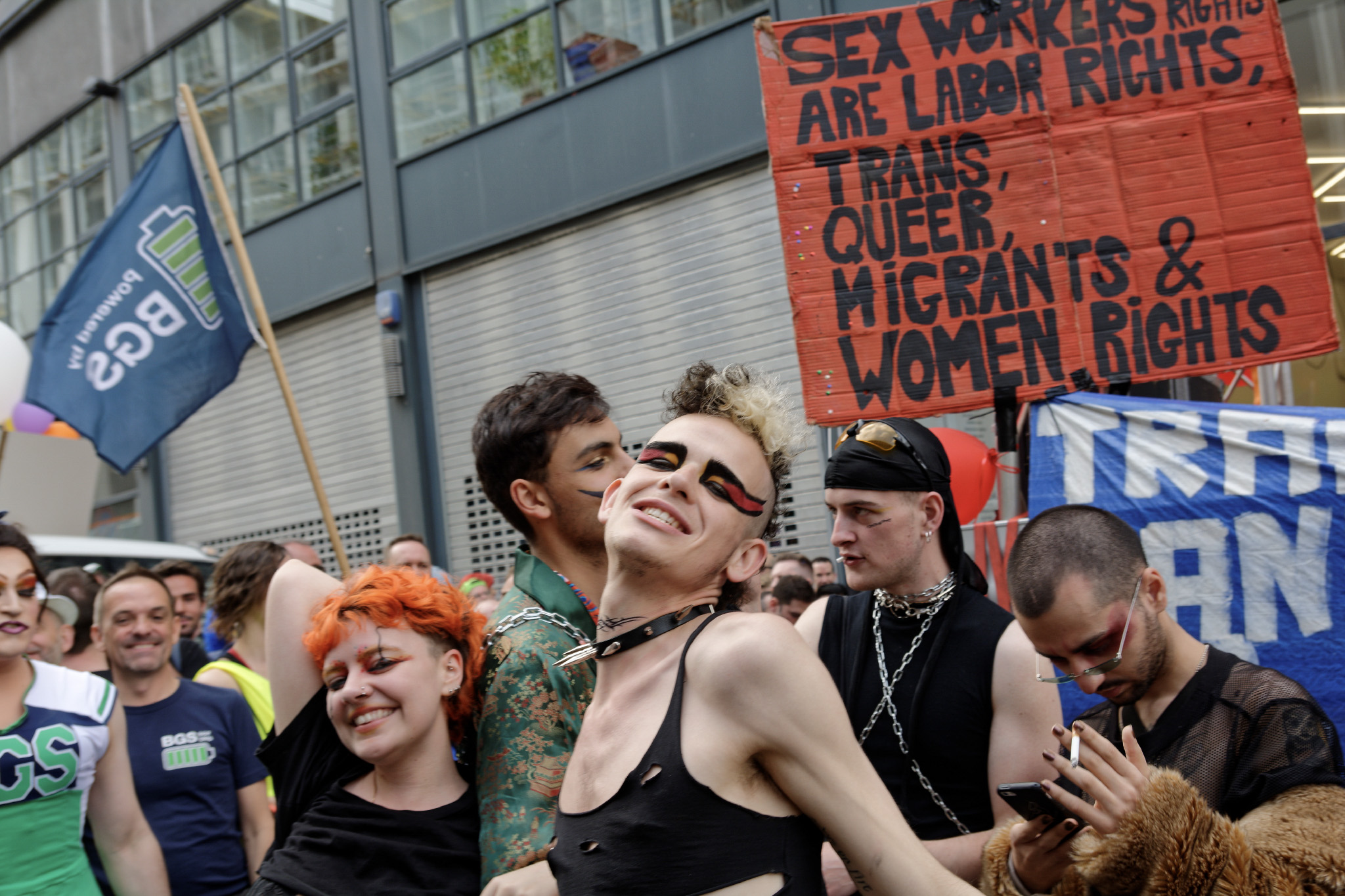 Celebration on the streets for sex workers' rights